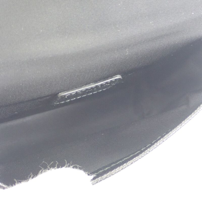 Prada Mini Pouch Re-nylon 2zt0222dmhf0002 Shoulder Bag Saffiano Nylon Black