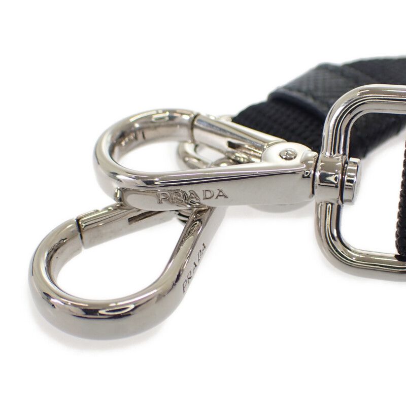 Prada Mini Pouch Re-nylon 2zt0222dmhf0002 Shoulder Bag Saffiano Nylon Black