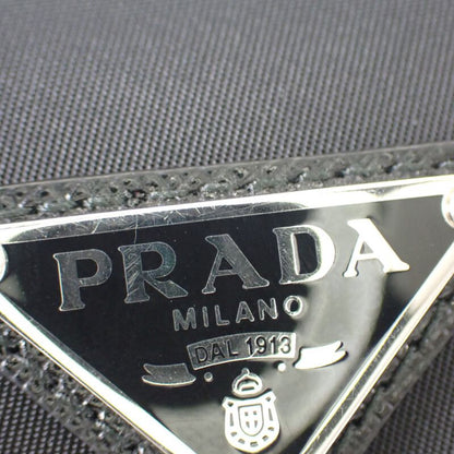 Prada Mini Pouch Re-nylon 2zt0222dmhf0002 Shoulder Bag Saffiano Nylon Black