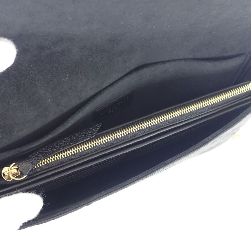 Louis Vuitton Pochette Felicie M82477 Shoulder Bag Monogram Empreinte Black