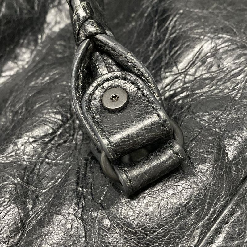 Balenciaga Handbag Le City Small 811442 Black Leather