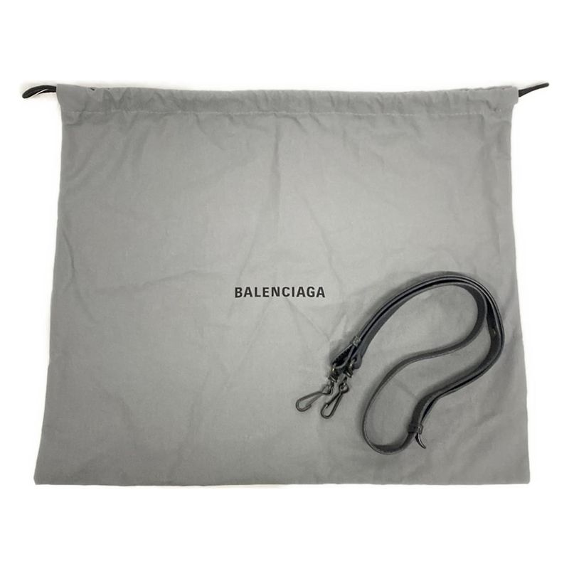 Balenciaga Handbag Le City Small 811442 Black Leather