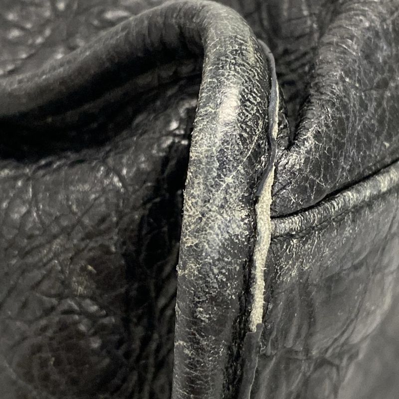 Balenciaga Handbag Le City Small 811442 Black Leather