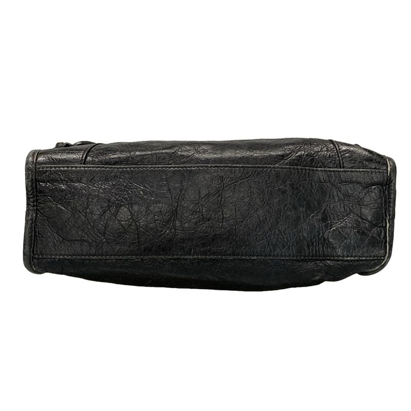 Balenciaga Handbag Le City Small 811442 Black Leather