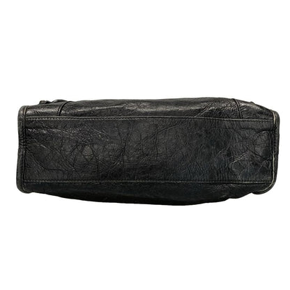 Balenciaga Handbag Le City Small 811442 Black Leather