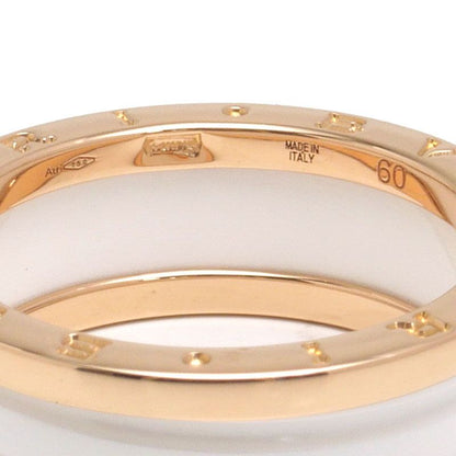 Bulgari B-zero1 Ring #60 750pg Ceramic B-zero1