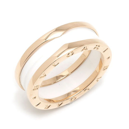 Bulgari B-zero1 Ring #60 750pg Ceramic B-zero1