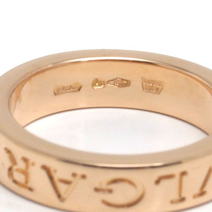 Bulgari Bvlgari Double Logo Ring Approx 7 750pg 1P Diamonds