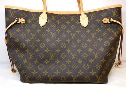 Vuitton M41177 IC Chip - Neverfull MM Tote Bag With Monogram Pouch □ Louis