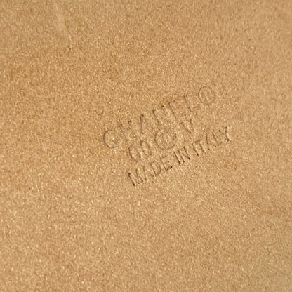 Chanel Belt 80/32 - Dark Brown And Silver Coco Mark Leather