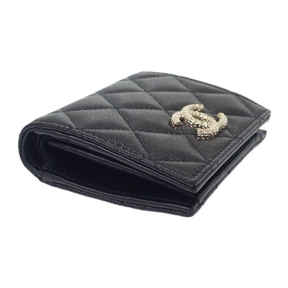 Chanel Matelasse Compact Wallet Ap4248b1821294305 Bifold Wallet Caviar Skin