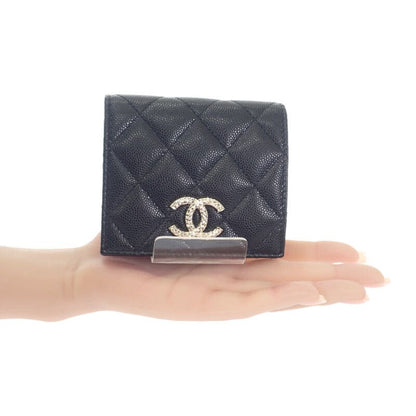 Chanel Matelasse Compact Wallet Ap4248b1821294305 Bifold Wallet Caviar Skin
