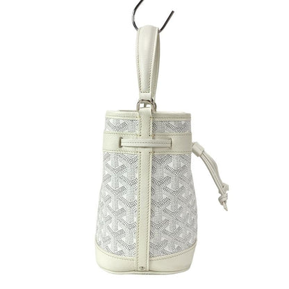 Goyard Handbag Petit Flo Mini Bag Peflotminty50cl50p White Mini Bag Leather