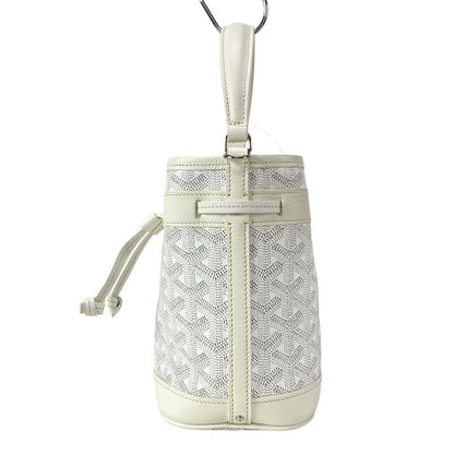 Goyard Handbag Petit Flo Mini Bag Peflotminty50cl50p White Mini Bag Leather