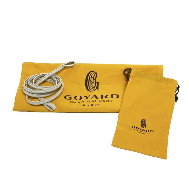 Goyard Handbag Petit Flo Mini Bag Peflotminty50cl50p White Mini Bag Leather