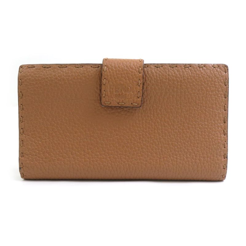 Fendi Bifold Long Wallet Selleria 8m0308-qz7