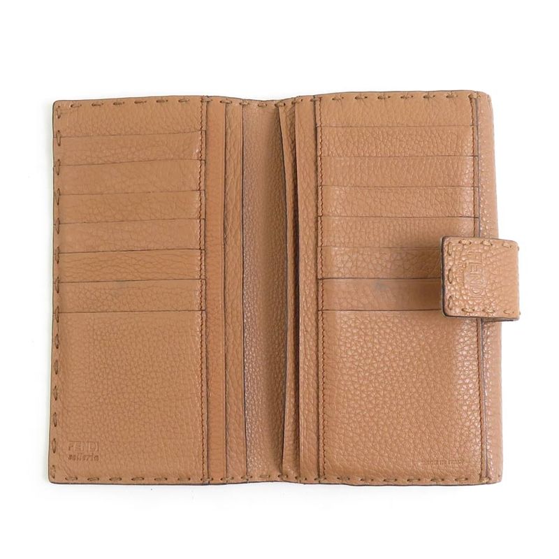 Fendi Bifold Long Wallet Selleria 8m0308-qz7
