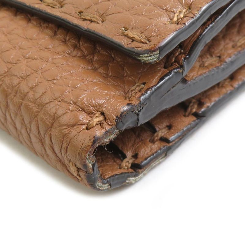 Fendi Bifold Long Wallet Selleria 8m0308-qz7