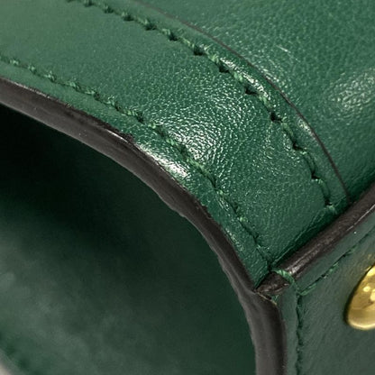 Gucci Diana Mini Tote Bag 655661 Green Leather