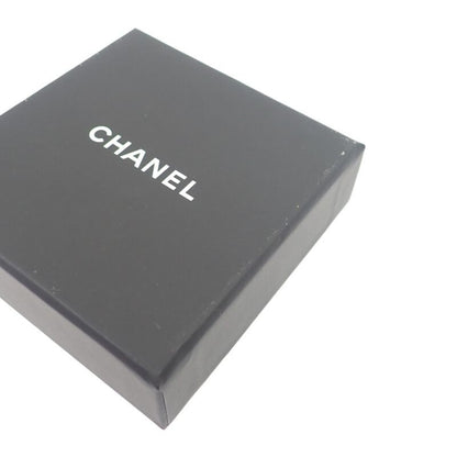 Chanel CC Square A23P Engraved Brooch Metal Crystal Gold Ladies Men [A Grade
