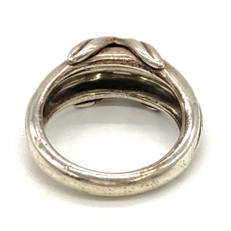 Tiffany & Co Tiffany & Co Signature Ring Approx Size 9 Sv925 53g Silver Ladies