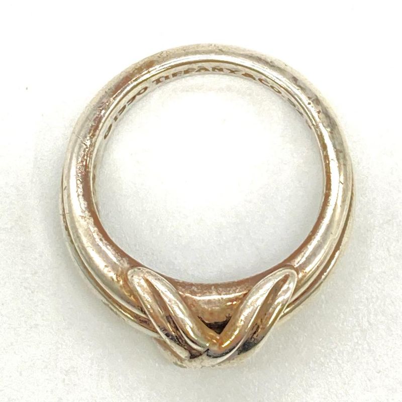 Tiffany & Co Tiffany & Co Signature Ring Approx Size 9 Sv925 53g Silver Ladies