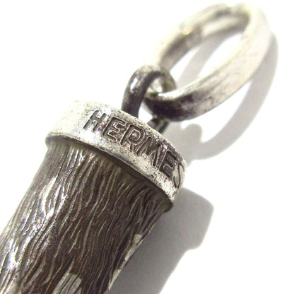 Hermes Pendant Top Horseshoe Silver And Gold Horseshoe Scuff Dog