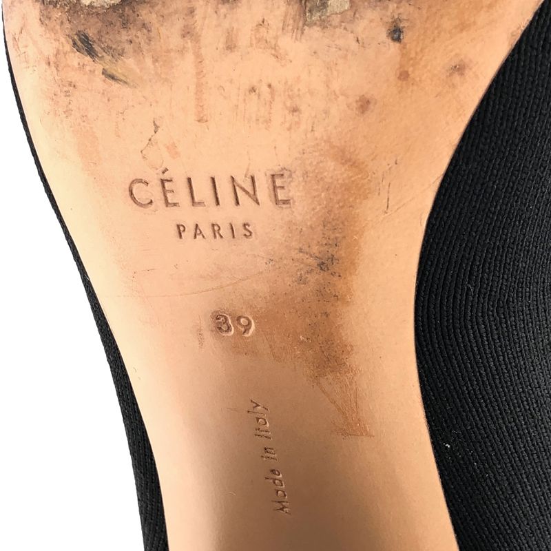 Celine by Phoebe Philo Celine Phoebe Philo Sock Heel Boots Black 39