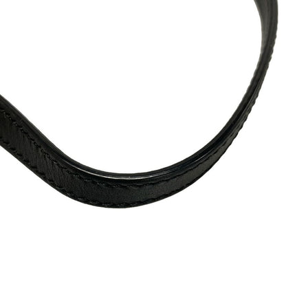 Gucci Shoulder Bag Bree Micro Guccissima 449413 Black Leather