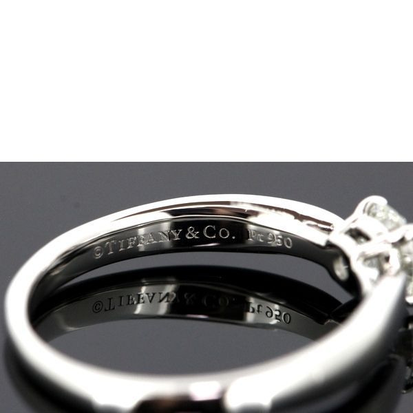 Tiffany & Co Harmony 041ct Diamond Ring I-if-3ex Pt950