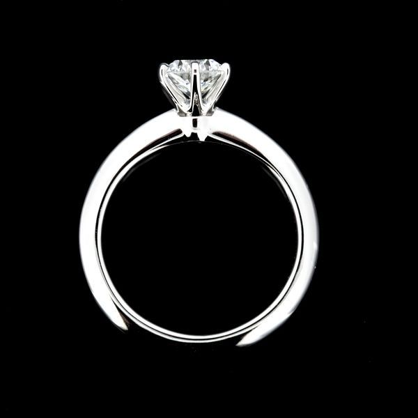 Tiffany & Co Solitaire 054ct Diamond Ring G-vvs1-3ex Pt950