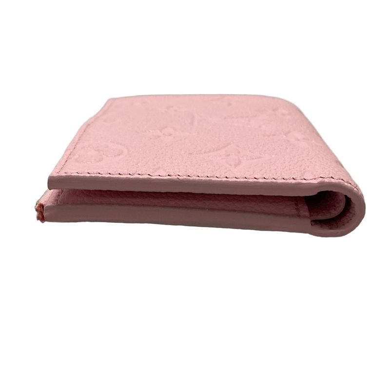 Louis Vuitton Monogram Empreinte Portefeuille Lisa M14655 Cotton Candy Pink