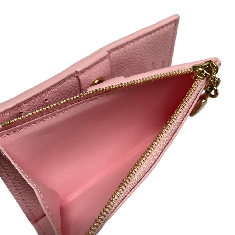 Louis Vuitton Monogram Empreinte Portefeuille Lisa M14655 Cotton Candy Pink
