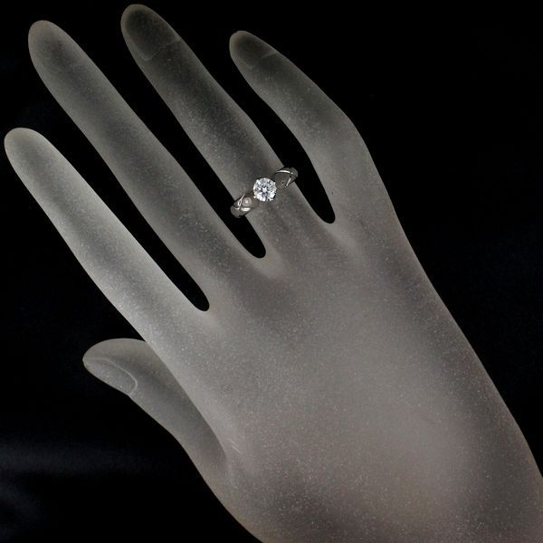Chanel Matelasse Diamond 050ct E-vvs2 Ring Pt950