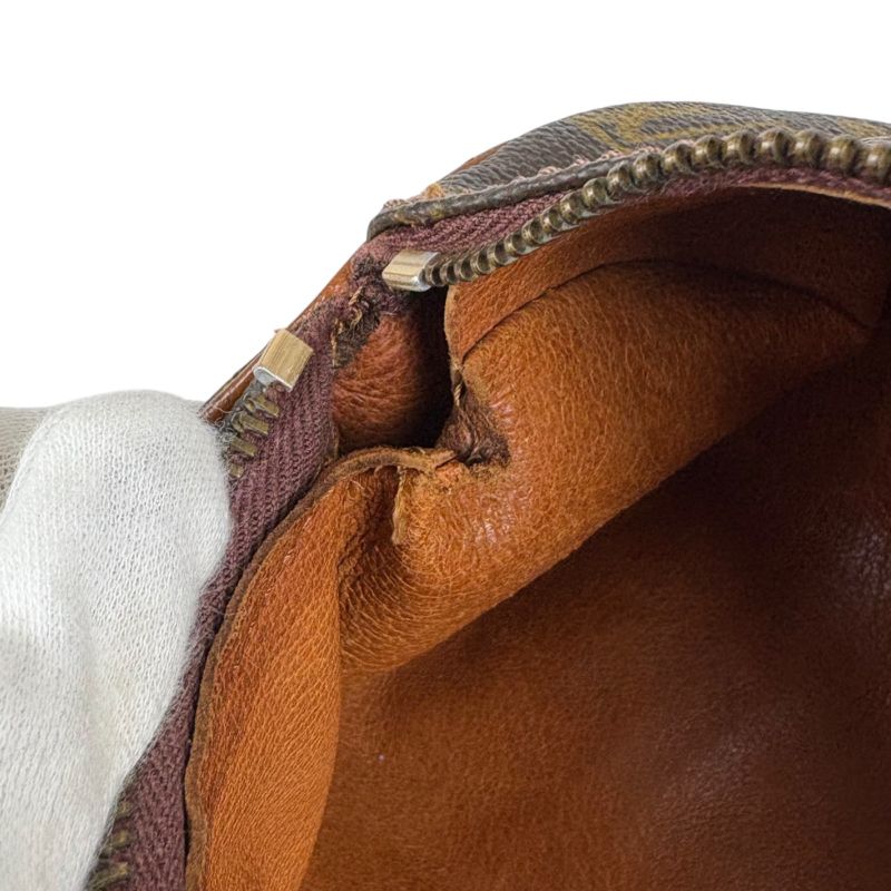 Louis Vuitton Monogram Leather Mini Handbag Formerly Papillon 26 Brown