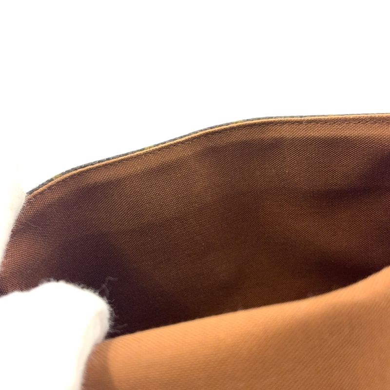 Louis Vuitton Mini Looping Monogram One Shoulder Leather X PVC Brown Handbag