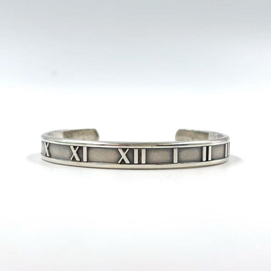 Tiffany & Co Atlas Sv925 Silver Bracelet With Bangle In Silver