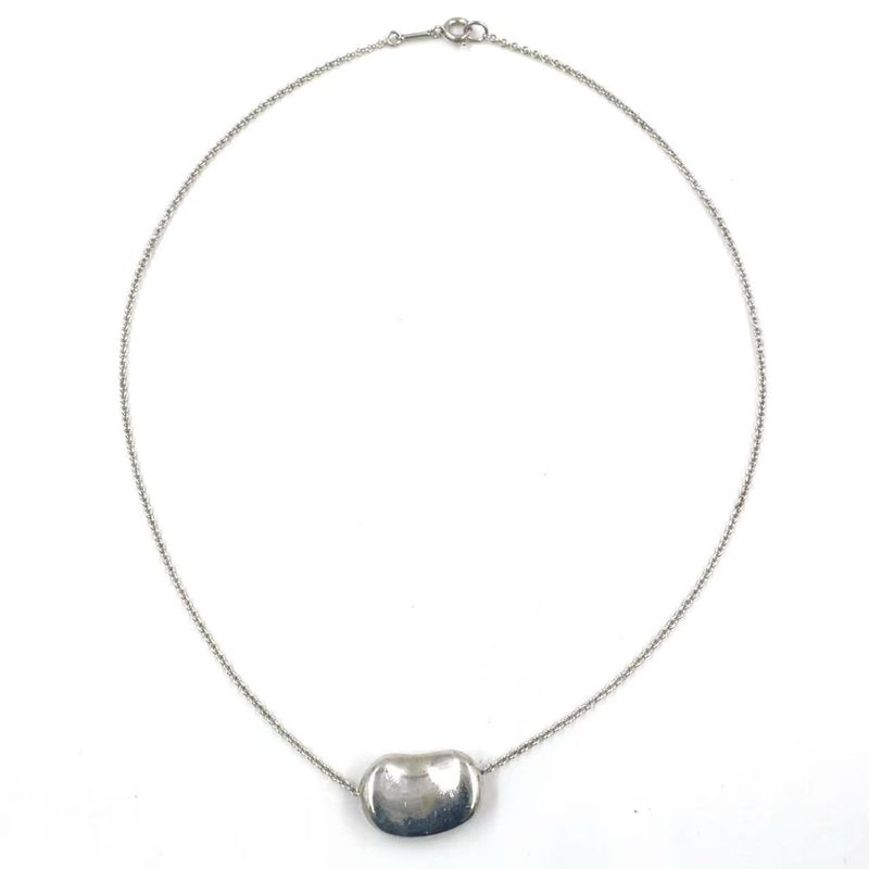 Tiffany & Co Bean Sv925 Silver Necklace