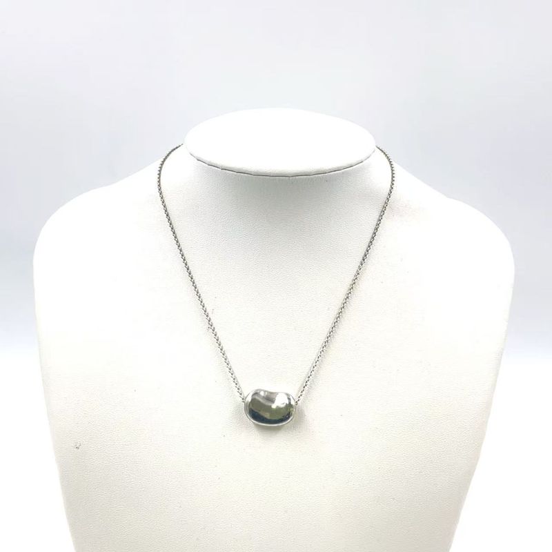 Tiffany & Co Bean Sv925 Silver Necklace