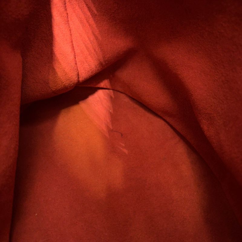 Louis Vuitton Marais Damier Ebene Damier Ebene Leather × PVC Brown Tote Bag