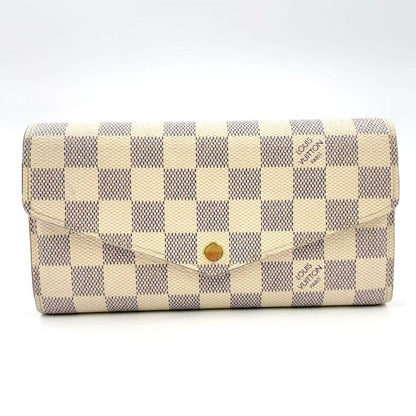 Louis Vuitton Portefeuille Sarah Damier Azure Damier Azure RFID Compatible