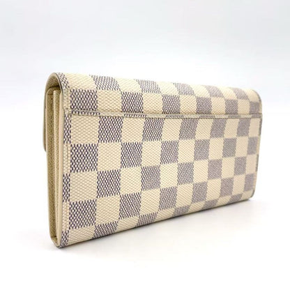 Louis Vuitton Portefeuille Sarah Damier Azure Damier Azure RFID Compatible