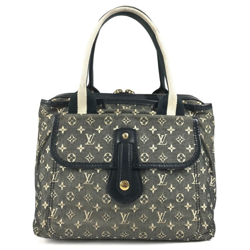Louis Vuitton Handbag Sac Marie Kate M92508 Monogram Mini Canvas Navy