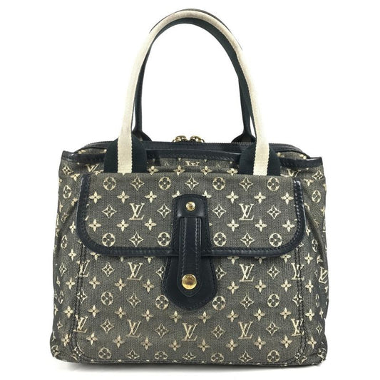 Louis Vuitton Handbag Sac Marie Kate M92508 Monogram Mini Canvas Navy