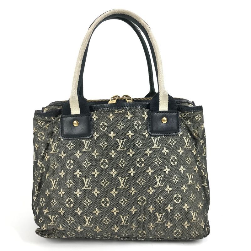 Louis Vuitton Handbag Sac Marie Kate M92508 Monogram Mini Canvas Navy