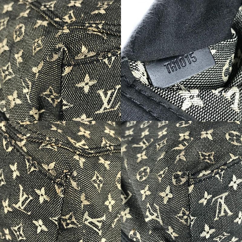 Louis Vuitton Handbag Sac Marie Kate M92508 Monogram Mini Canvas Navy