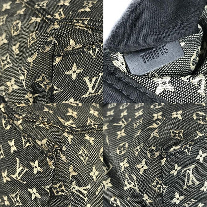 Louis Vuitton Handbag Sac Marie Kate M92508 Monogram Mini Canvas Navy