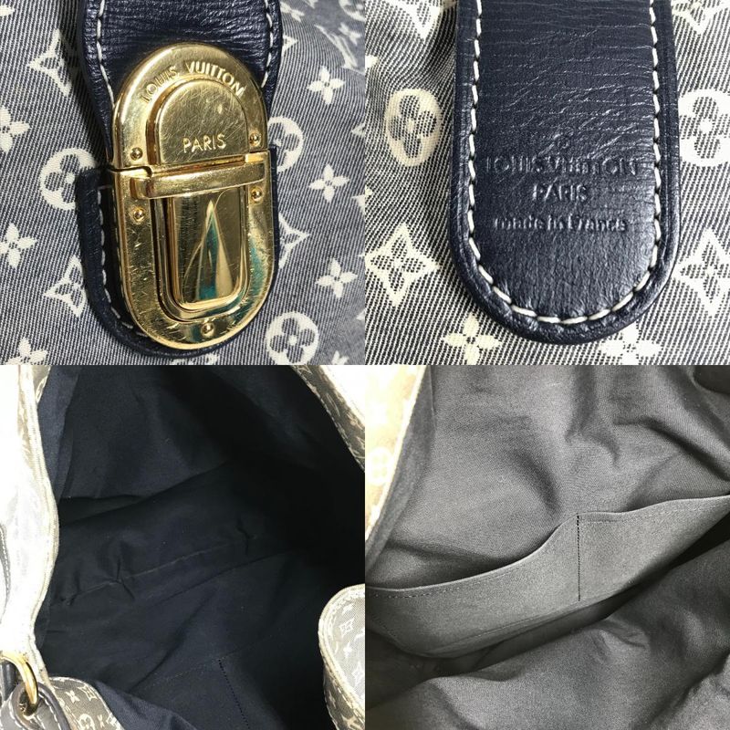 Louis Vuitton Shoulder Bag Romance M56700 Monogram Idylle Ankle Navy