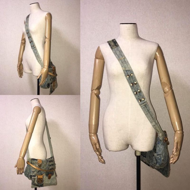 Louis Vuitton Monogram Denim Postie Shoulder Bag Price Negotiation Welcome