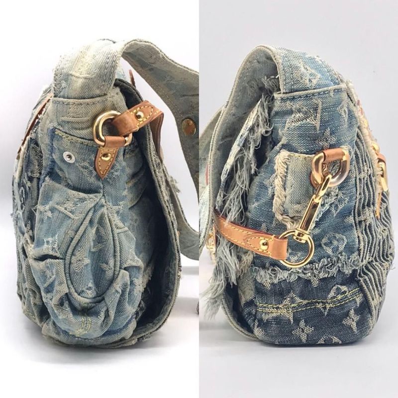 Louis Vuitton Monogram Denim Postie Shoulder Bag Price Negotiation Welcome